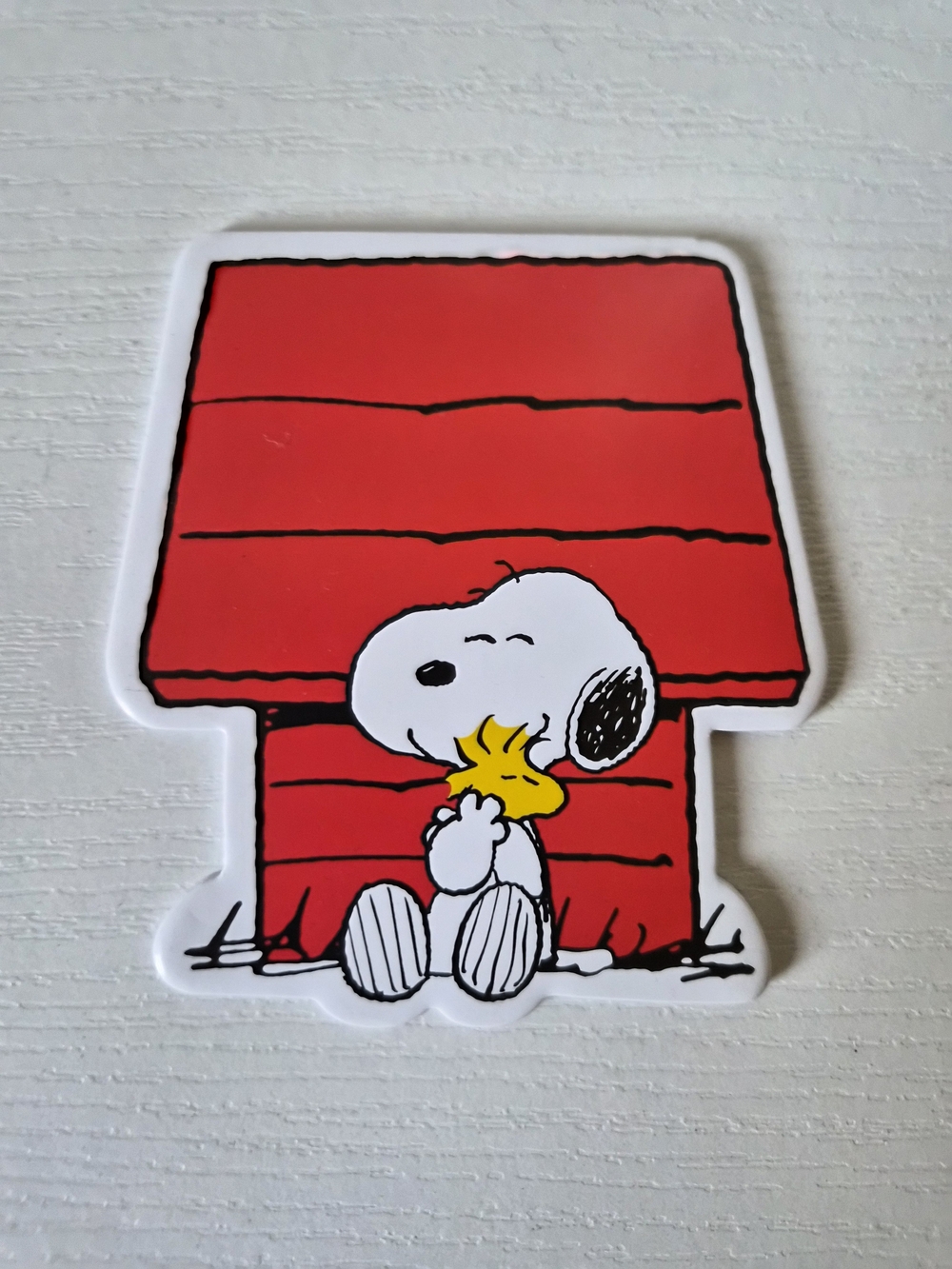 Red Snoopy Doghouse Note Pad - Peanuts Inspired Home Accent